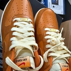 Nike Air Force 1 Low Orange Cream Sneakers